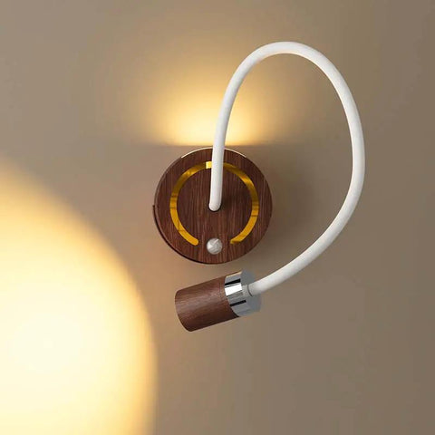 Rechargeable Ring Wall Light with Motion Sensor — product view