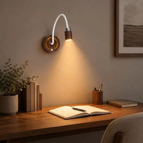 Rechargeable Ring Wall Light with Motion Sensor — product view