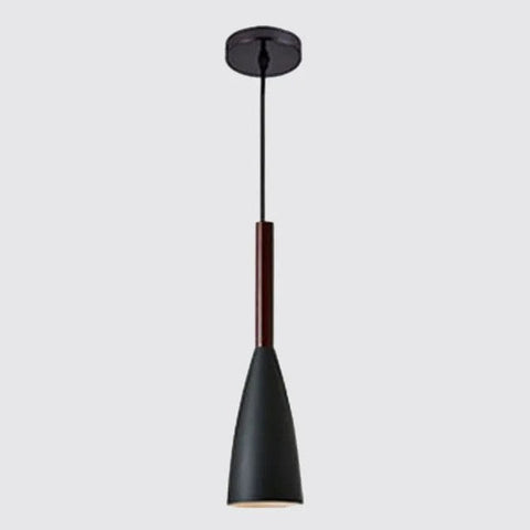 Nordic Wood and Aluminum Pendant Light for Kitchen Islands and Bedsides