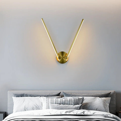 Rotating LED Tube Wall Sconce for Bedrooms, Hallways, and Bathrooms