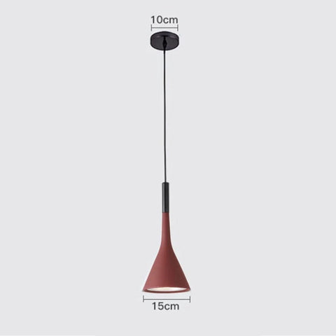 Nordic Wood and Aluminum Pendant Light for Kitchen Islands and Bedsides