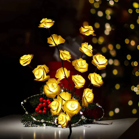 Illuminated Decorative Branches with Flexible Form