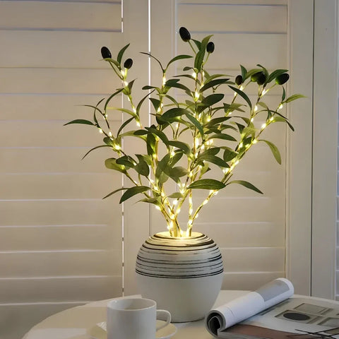 Illuminated Decorative Branches with Flexible Form