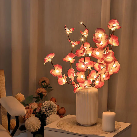 Illuminated Decorative Branches with Flexible Form