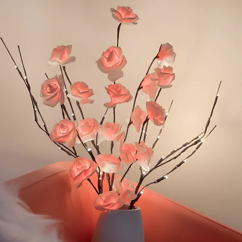 Illuminated Decorative Branches with Flexible Form