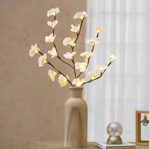 Illuminated Decorative Branches with Flexible Form