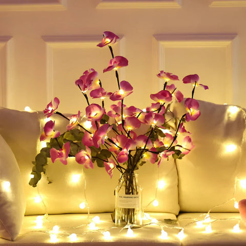 Illuminated Decorative Branches with Flexible Form