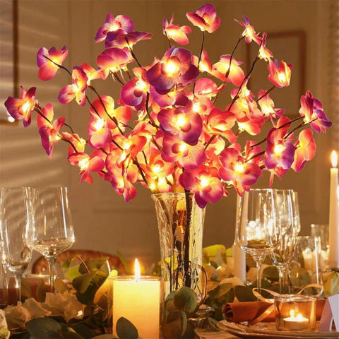 Illuminated Decorative Branches with Flexible Form