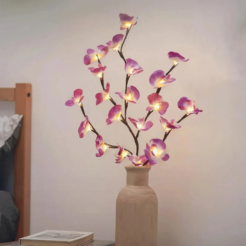 Illuminated Decorative Branches with Flexible Form