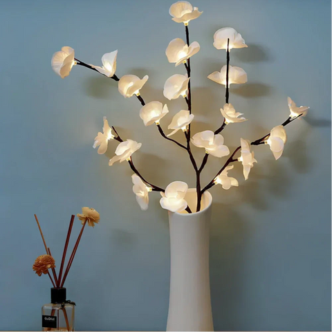 Illuminated Decorative Branches with Flexible Form