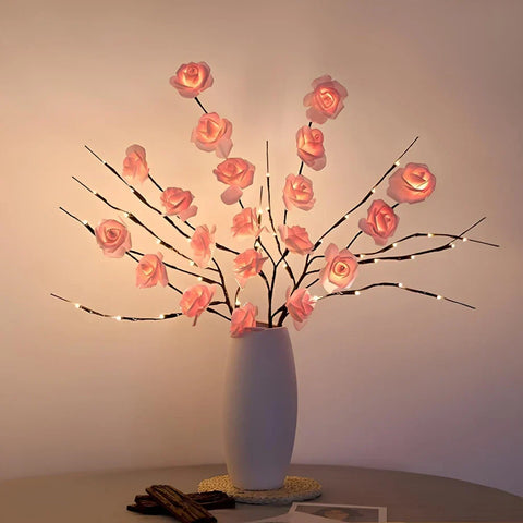Illuminated Decorative Branches with Flexible Form