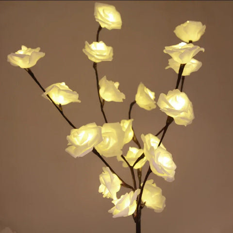 Illuminated Decorative Branches with Flexible Form