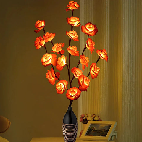 Illuminated Decorative Branches with Flexible Form