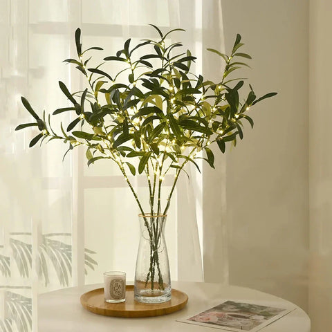 Illuminated Decorative Branches with Flexible Form