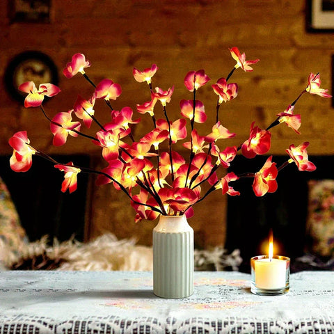 Illuminated Decorative Branches with Flexible Form