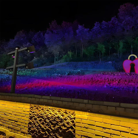 Waterproof RGB LED Landscape Spotlight for Trees and Home Facades