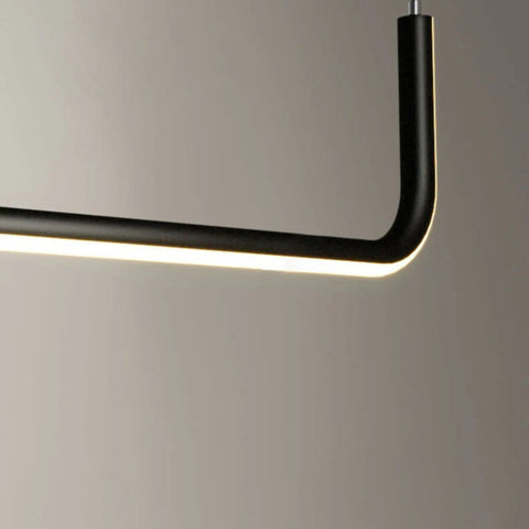 Linear LED Pendant Light for Kitchen Islands and Dining Room Tables