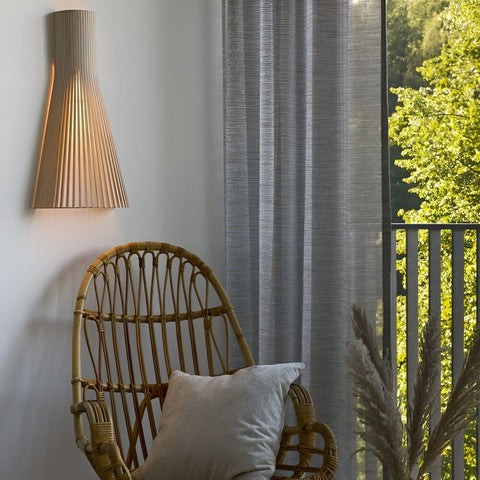 Scandinavian Wood Wall Sconce for Bedrooms, Hallways, and Living Rooms