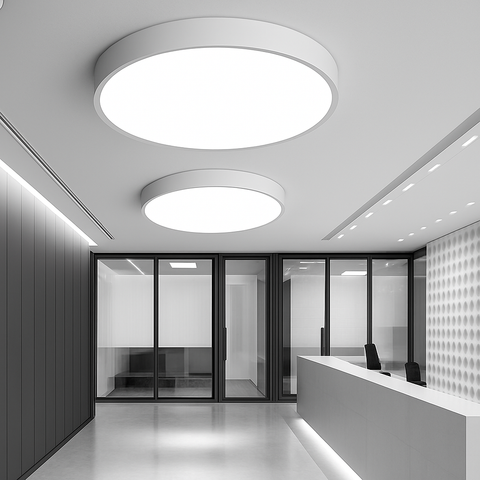 Ultra-Thin Round LED Ceiling Light for Bedroom and Kitchen Lighting