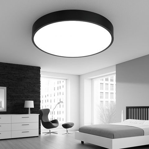 Ultra-Thin Round LED Ceiling Light for Bedroom and Kitchen Lighting