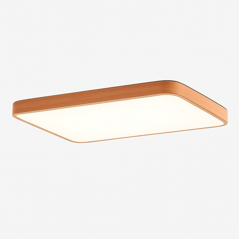 Slim Rectangular LED Ceiling Light for Living Room Illumination