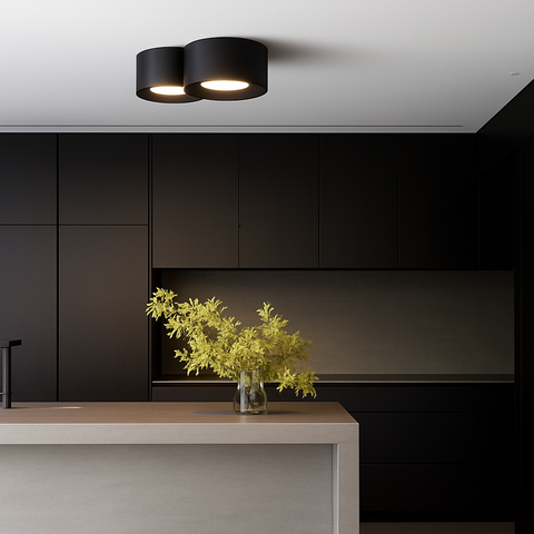 Cylinder LED Ceiling Spotlight for Kitchen and Hallway Lighting