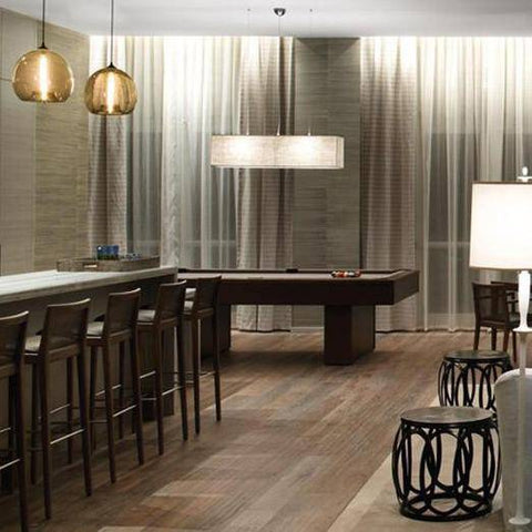 Tinted Glass Globe Pendant Light with Minimalist Metal Frame