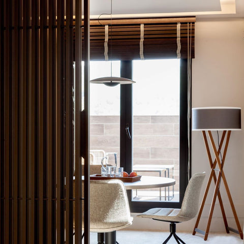 Pendant Light with Layered Metal Saucer Shade