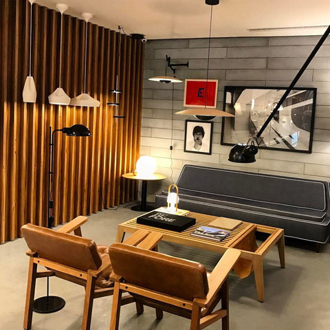 Pendant Light with Layered Metal Saucer Shade