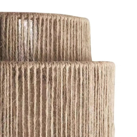 Handwoven Rattan Wall Light for Bedrooms and Natural Ambient Lighting