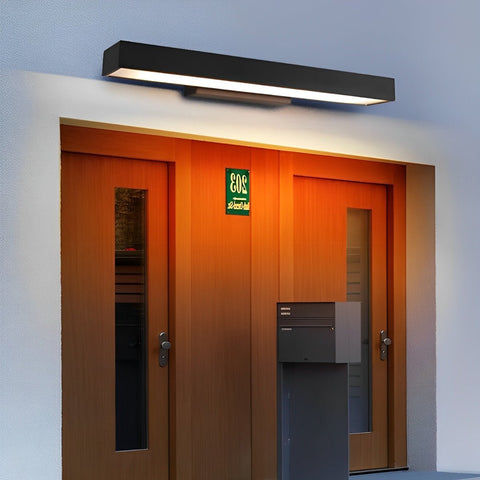 Motion Sensor LED Wall Light for Outdoor Doors, Porches, and Entryways