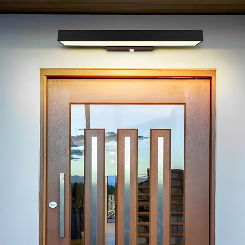 Motion Sensor LED Wall Light for Outdoor Doors, Porches, and Entryways