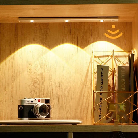 Wireless Motion Sensor LED Under-Cabinet Light for Closets and Stairs