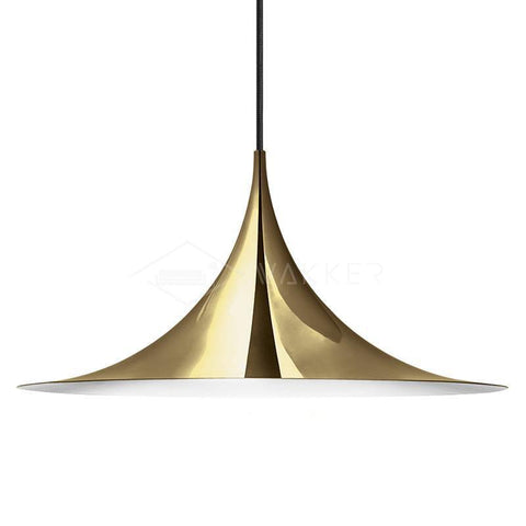 Sculptural Metal Pendant Light for Dining Room and Kitchen Lighting