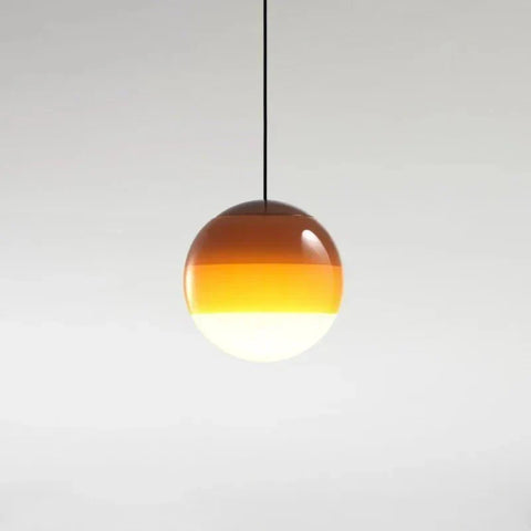 Gradient Glass Pendant Light for Dining Rooms and Living Spaces