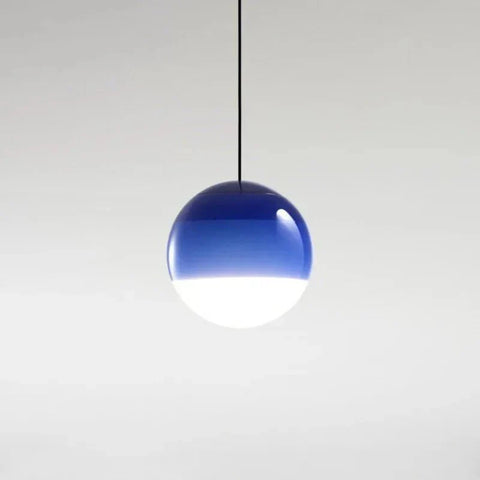Gradient Glass Pendant Light for Dining Rooms and Living Spaces