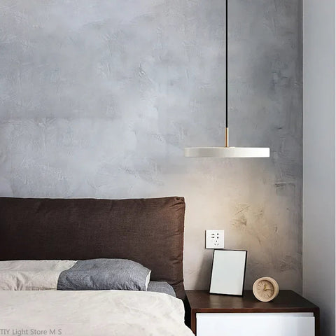 Scandinavian LED Pendant Light with Warm or White Light