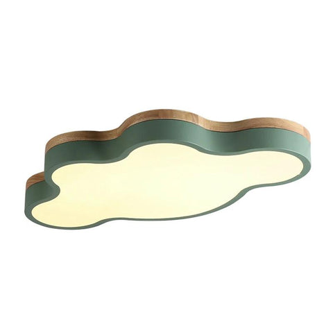 Cloud-Shaped LED Flush Mount Ceiling Light — product view