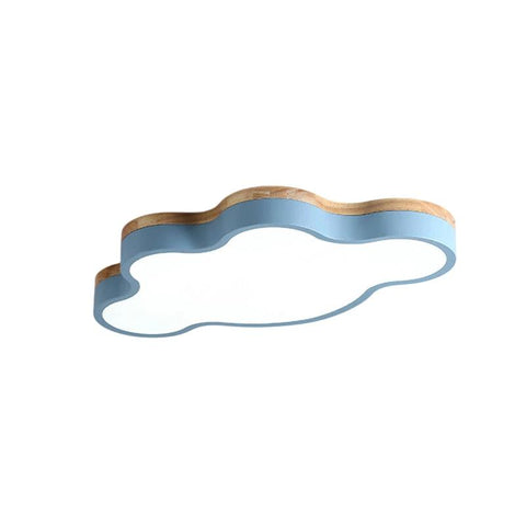 Cloud-Shaped LED Flush Mount Ceiling Light — product view