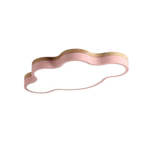 Cloud-Shaped LED Flush Mount Ceiling Light — product view