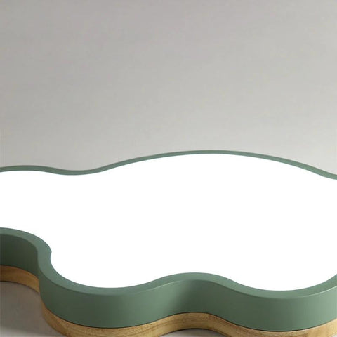 Cloud-Shaped LED Flush Mount Ceiling Light — product view