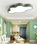 Cloud-Shaped LED Flush Mount Ceiling Light — product view