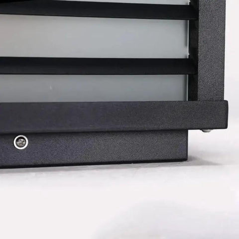 Outdoor Post Light with Louvered Sides and LED — product view