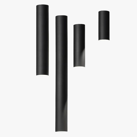 Surface-Mounted Tube LED Spotlight for Focused Ceiling Lighting