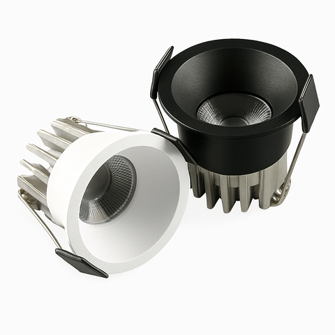 Anti-Glare Recessed LED Spotlight for Kitchen and Bedroom Lighting