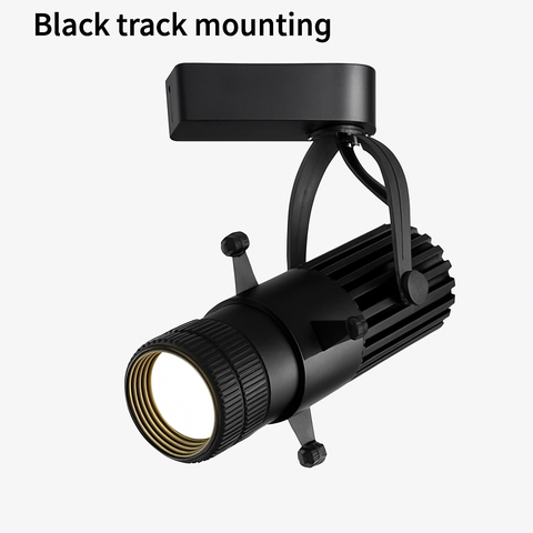 Adjustable COB LED Spotlight for Track and Surface Accent Lighting