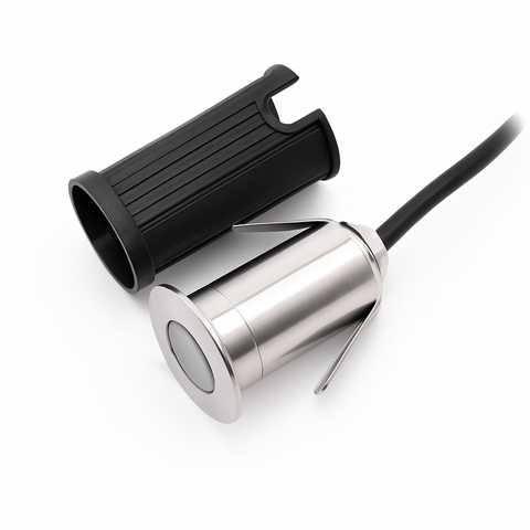 IP67 Recessed LED Ground Light for Garden Paths and Landscape Areas