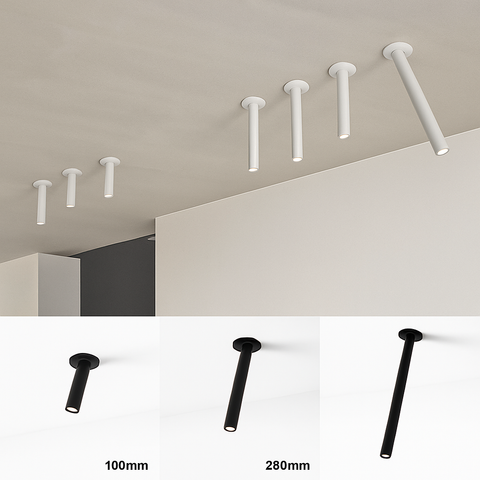Adjustable Tube LED Ceiling Spotlight for Kitchen and Hallway for Home