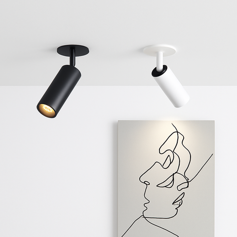 Directional Tube LED Ceiling Spotlight for Kitchen Task Lighting