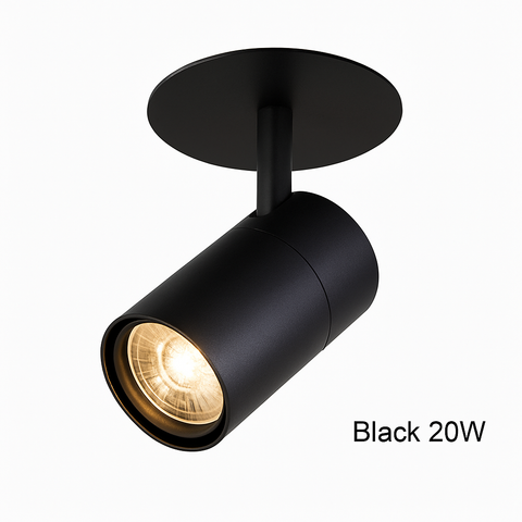 Directional Tube LED Ceiling Spotlight for Kitchen Task Lighting